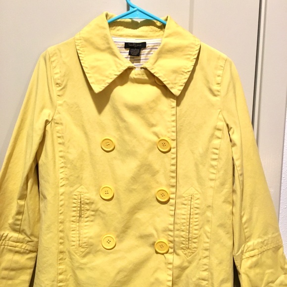 Twenty One Yellow Coat Jacket - Picture 1 of 2